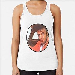 Rick Springfield Disc Racerback Tank Top