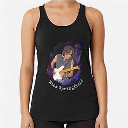 Rick Springfield Live Racerback Tank Top