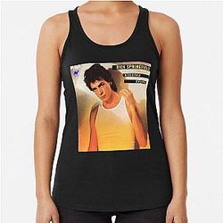 Rick Springfield missing shots unreleased Racerback Tank Top