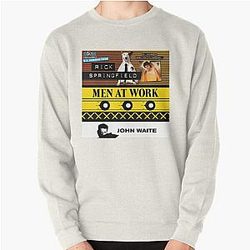 mkroskopis Rick Springfield Pullover Sweatshirt