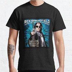 Rick Springfield songs for the end of the world Classic T-Shirt