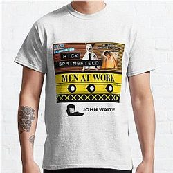 mkroskopis Rick Springfield Classic T-Shirt
