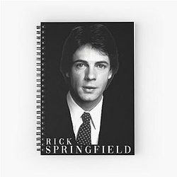 Rick Springfield - Portrait Spiral Notebook