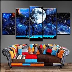 Rick And Morty Walking In The Moon Wallpapers