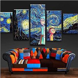 Canvas Paintings Rick And Morty  Wallpapers