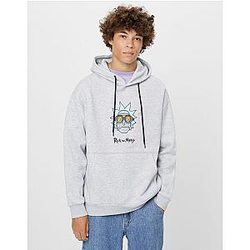 Grey R&amp;M Hoodie