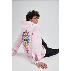 Pink Rick and Morty sweatshirt