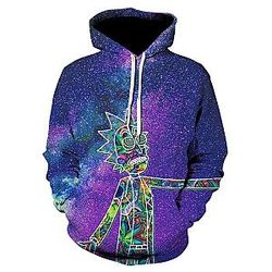 Rick New 3D Hoodie