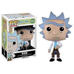 Rick Sanchez Cartoon Action Figure