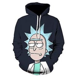 New Rick Sanchez 3D Unisex Hoodie