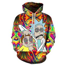 Hypnosis Rick And Morty Hoodie