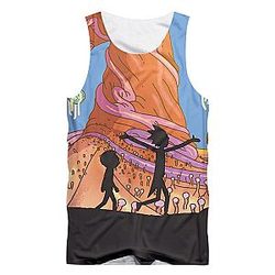 Rick And Morty Summer Tank Tops