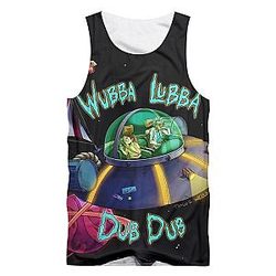 Wubba Lubba Dub Dub 3D Tank Tops