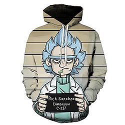 Rick Sanchez Demension C-137 Hoodie