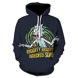 Get Rickety Wrecked Son Hoodie 3D Printed Hoodie