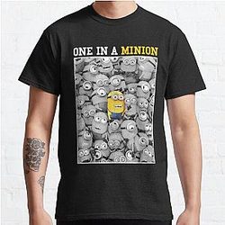 Minions Merch – Funny One In A Minion Printed T-Shirt