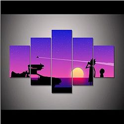 Rick And Morty In The Sun Set Hot Wallpapers