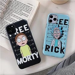 Free Morty Rick Case for Iphone