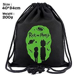 2020 Rick And Morty's Back Green  Backpack