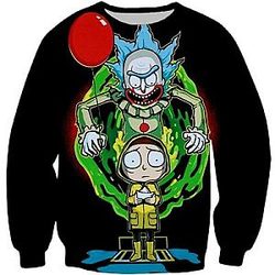 Rick And Morty Scary Sweatshirt