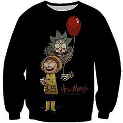 Rick And Morty Dark Night Sweatshirt