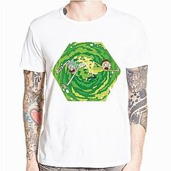 Rick and Morty Funny Anime T-shirt