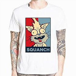 Blue &amp; Red Squanch T-shirt