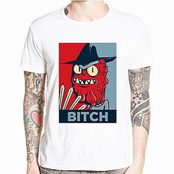 Blue &amp; Red Bitch T-shirt