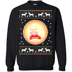 Screaming Sun Merry Christmas Sweatshirt