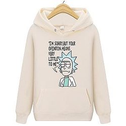 New Rick And Morty Winter Hoodies