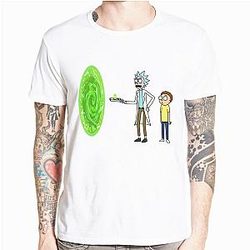 Rick and Morty Funny Casual T-shirt