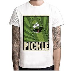 Pickle Rick Smile T-shirt