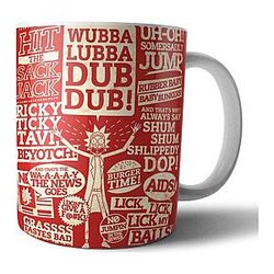 Wubba Lubba Dub Dub Red Mug