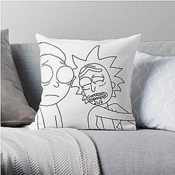 Anime Rick and Morty Pillow Covers