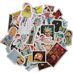 49Pcs R&amp;M Stickers [ Pack of 3 ]