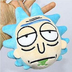 Rick Sanchez Stuffed Plush Keychain