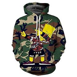 Brand New The Simpsons Fashion Unisex Hoodies