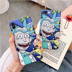Funny American Cartoon Rick Morty Iphone Case