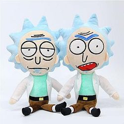 25cm 1pcs Rick Scientist Plush Toys