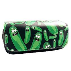 Cute Pickle Ricks Pencil Case