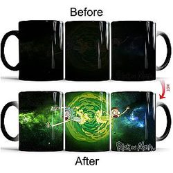 Rick And Morty Hot Sensitive Color Changing Mug