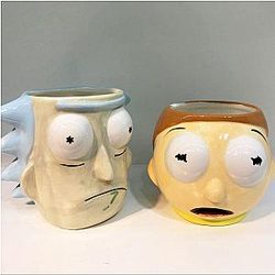 Cute Rick and Morty Mug Cup