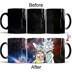 Magic Rick and Morty Mug Changing Color Mug
