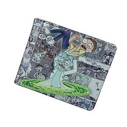 2020 Hot Rick And Morty Anime Grey Short Wallet