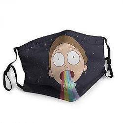 Morty Smith Rainbow Mask