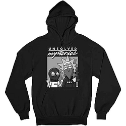 Rick And Morty Classic Hoodie Unsolved Mysteries Hoodie