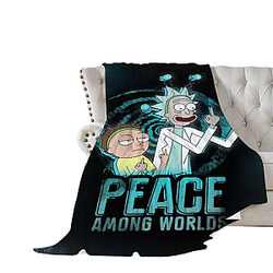 Peace Among Worlds DTNK0907 Rick And Morty Blankets