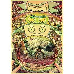 Rick Sanchez Retro Poster