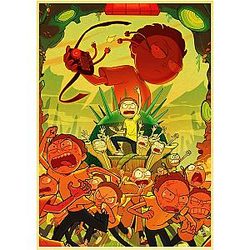 Cool Morty Smith Retro Poster