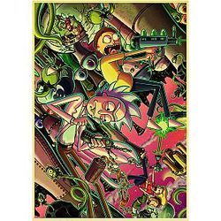 Rick And Morty Cool Retro Poster